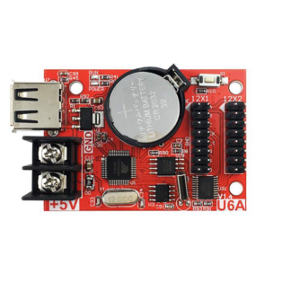 МОДУЛЬ УПРАВЛЕНИЯ HD-U6A 32*320, 2*HUB12,1/4 scan, 1Mb