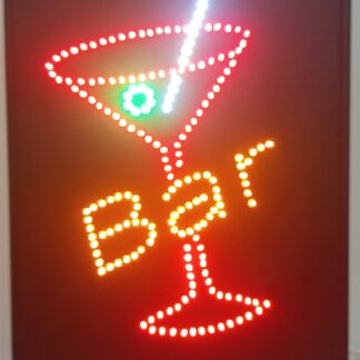 ВЫВЕСКА СВЕТОДИОДНАЯ "Bar" 50x35